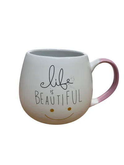 Cute&Cool HOME keramička šolja Hearts 380ml