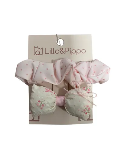 Lillo&Pippo gumica i šnalica za kosu