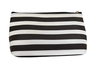 Be Cute neseser sa prugama crno beli 21*13*7cm