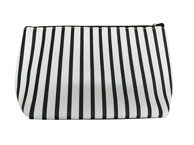 Be Cute neseser sa linijama crno beli 21*13*7cm