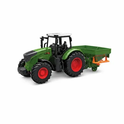 Cute&Cool traktor rasipač  1:24, zeleni