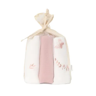 Lillo&Pippo pelena od muslina 70x70cm3/1,Butterfly