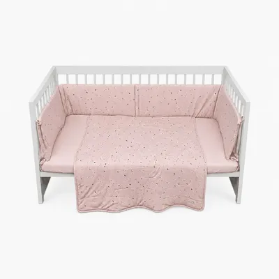 Lillo&Pippo punjena posteljina 3/1, Terrazzo Pink