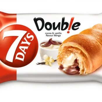 7Days double crois.cocoa&vanilla 60g
