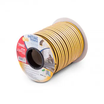 Samoljepljiva dihtung traka 2x50m, D-profil, braon