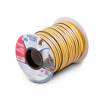 Samoljepljiva dihtung traka 2x50m, E-profil, braon