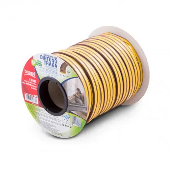 Samoljepljiva dihtung traka 2x50m, P-profil, braon