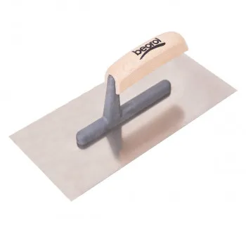 Gleterica Inox, drvena drška kratka osnova, 280x130mm