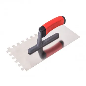 Gleterica Inox, profesional soft drška nazubljena 10x10mm
