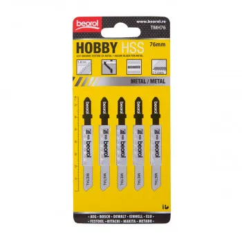 Testera ubodna za metal hobi 76mm 5/1