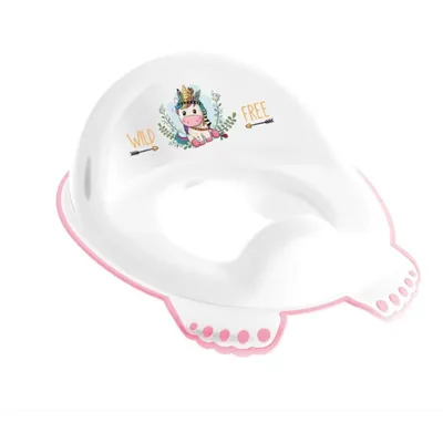CHIPOLINO ADAPTER ZA WC SOLJU WILD&FREE WHITE/PINK UNICORN STPA020WF02UN
