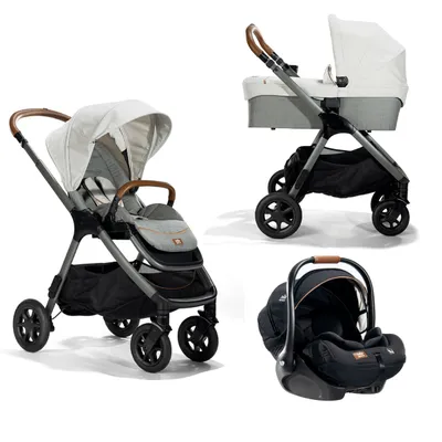 JOIE KOLICA FINITI 3U1 OYSTER, KORPA RAMBLE XL OYSTER I SJEDALICA I-LEVEL RECLINE ECLIPSE