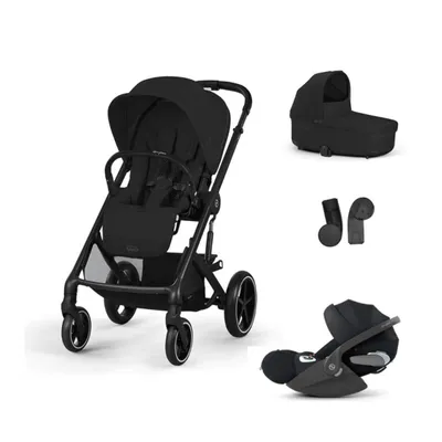 CYBEX BALIOS KOLICA LUX BLK 3U1 TS CLOUD G BA MOON BLACK - ONE BOX - 524002517