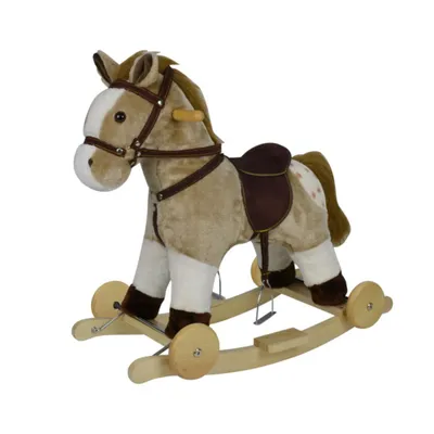 BERTONNE KONJIC NA LJULJANJE S TOCKOVIMA BEIGE 49775