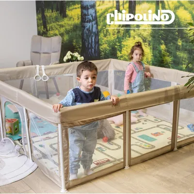 CHIPOLINO VRTIC/IGRAONICA SIENNA 150X150CM
