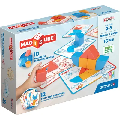 GEOMAG MAGICUBE MAGNETNE KOCKE RE BLOCKS&CARDS 16 307