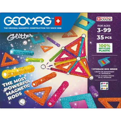 GEOMAG MAGNETNE KONSTRUKCIJE GLITTER RECYCLED PANELS 35 535
