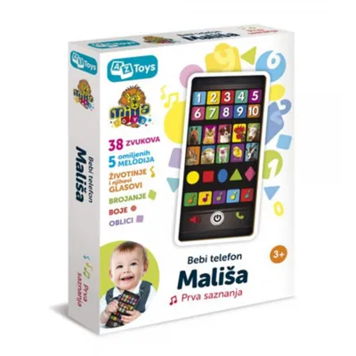 AZ TOYS BEBI TELEFON MALISA U KUTIJI 010298