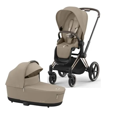 CYBEX KOLICA 2U1 PRIAM COZY BEIGE(SASIJA ROSE GOLD)