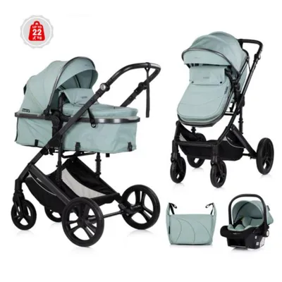 CHIPOLINO KOLICA AMORE MATCHA KKAM02605MA I AUTOSJEDALICA AMORE MATCHA STKAM02605MA