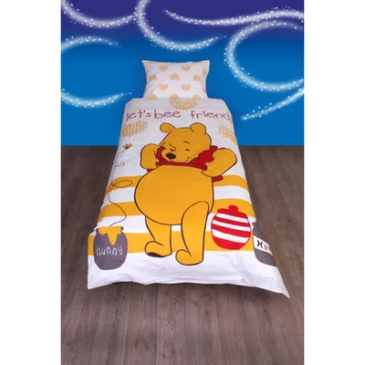 DISNEY POSTELJINA 140X200 2440/10 WINNIE THE POOH