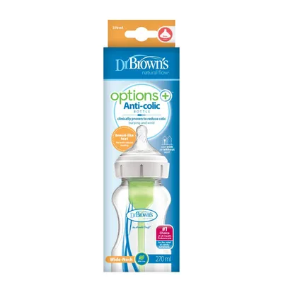 DR BROWNS PLASTICNA OPTIONS + FLASICA 270ML WB91600
