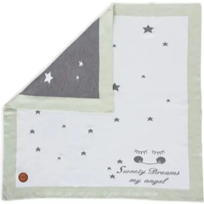 CEBA_BABY BEBI PREKRIVAC STARS MINT W-812-107-152-1