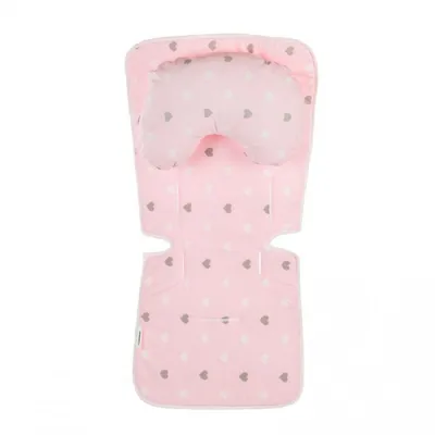 CHIPOLINO UMETAK ZA KOLICA PINK HEARTS VVKZK1802PIHE