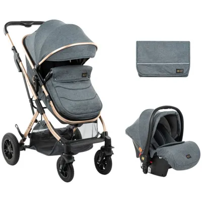 KIKKA BOO KOLICA KAIA DARK GREY 31001010200