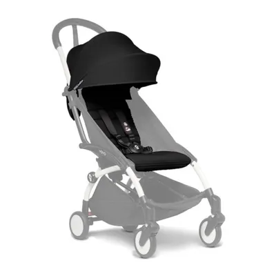 STOKKE YOYO2 SPORTSKO SJEDISTE 6+  COLOR PACK BLACK 595503
