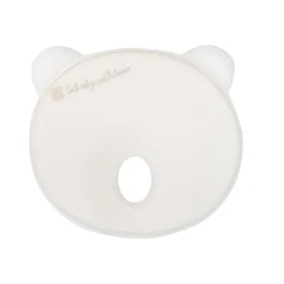 KIKKA BOO ERGONOMSKI JASTUK BEAR AIRKNIT WHITE 31106010126