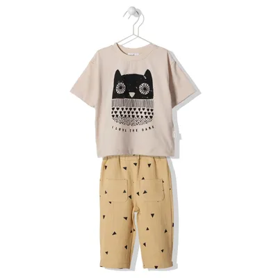BEBETTO BEBI KOMPLET K3943 CAMEL COLOR 1Y/80CM