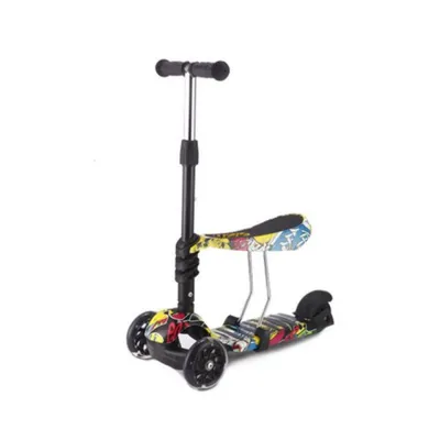 KIKKA BOO TROTINET/ROMOBIL RIDE AND SKATE TRAIN 31006010023