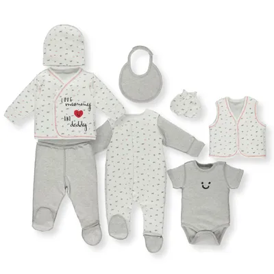 BEBETTO BEBI SET Z845 ECRU 0-3M/62CM