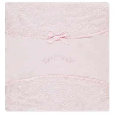 BEBETTO BEBI PREKRIVAC B816 PINK 85X85CM