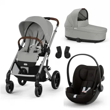 CYBEX BALIOS KOLICA LUX SLV 3U1 TS CLOUD G BA STONE GREY - ONE BOX - 524002519