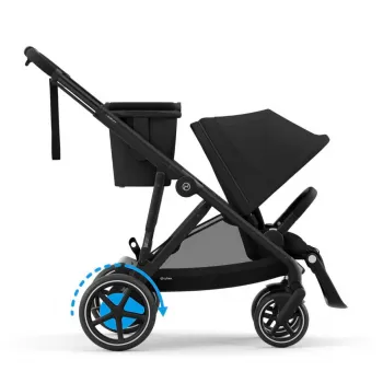 CYBEX KOLICA EGAZELLE S BLK BP MOON BLACK 524000517
