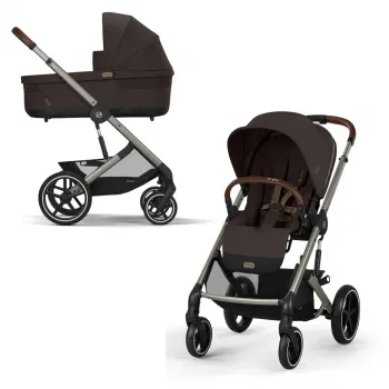CYBEX KOLICA BALIOS 2U1 CHOCOLATE (KOLICA I KORPA)