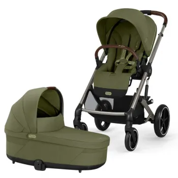 CYBEX KOLICA BALIOS 2U1 MOSS GREEN KHAKI (KOLICA I KORPA)