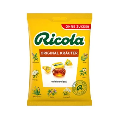 Ricola bombone original Švicarsko bilje 75g