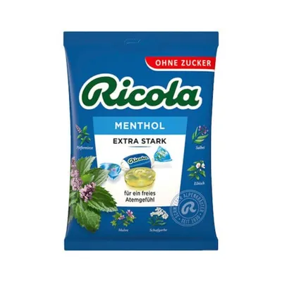 Ricola bombone mentol 75g