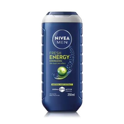 Nivea Energy muški gel za tijelo i kosu 250ml