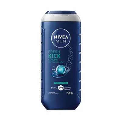 Nivea Fresh Kick muški gel za tuširanje 250ml