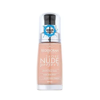 Deborah 24ore Nude Perfect tekući puder SPF20 01 fair