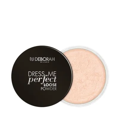 Deborah Dress Me Perfect puder u prahu sa spužvicom 01 light pink