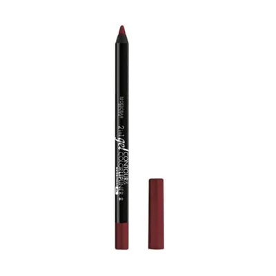 Deborah 2u1 Gel Contour and Colour olovka za usne 06 deep cherry