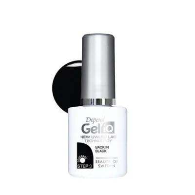 Depend Gel iQ lak za nokte - Back in Black 5ml