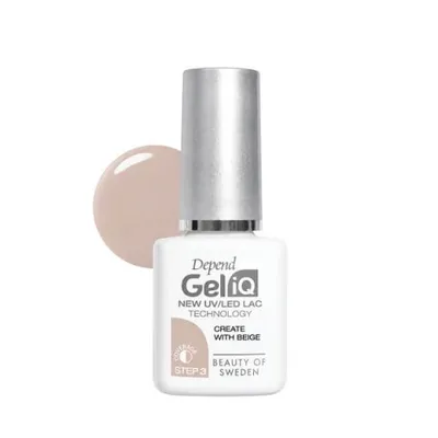 Depend Gel iQ lak za nokte - create with beige 5ml
