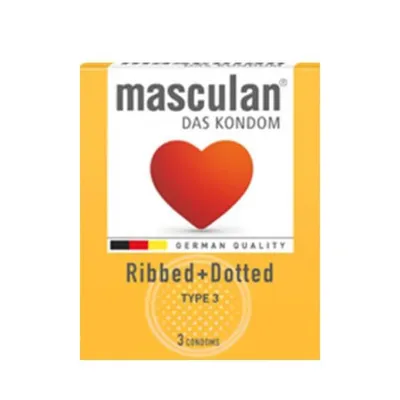 Masculan Rebrasti tip 3 prezervativ
