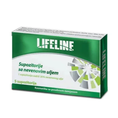 Lifeline čepići sa nevenovim uljem 5 kom.